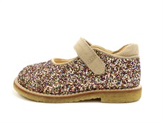 Angulus multi glitter/sand toddler shoe